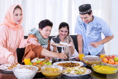 Contoh Campaign Hari Raya untuk Jasa Catering di Ciputat